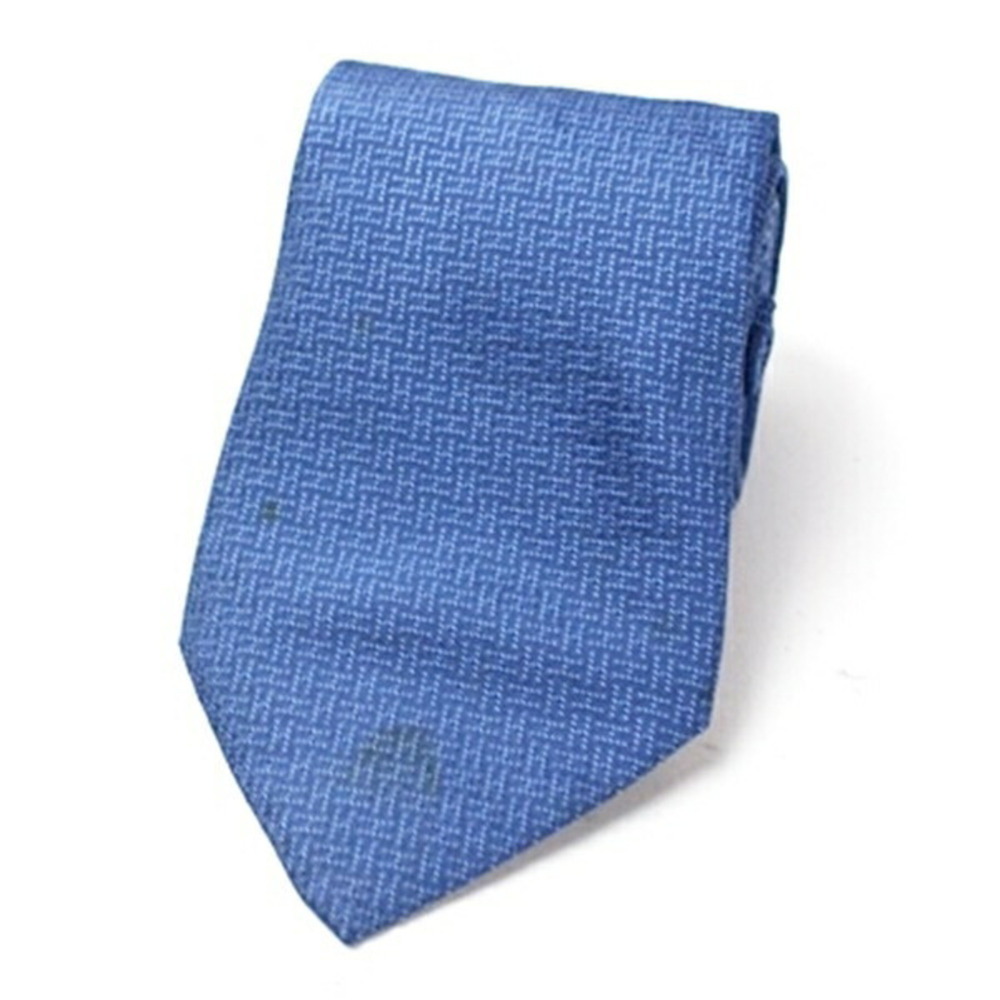 Hermes Silk Tie H HERMES Men's